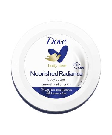 Nourished Radiance Body Butter Paraben Free 48hrs Moisturisation