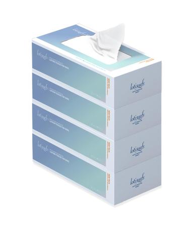 Soft tissue - 4 packs - 4 layers 90 sheets p Pack - soft and damp - silky and moisture -giving - suitable for sensitive skin - repeated wiping without pain and redness