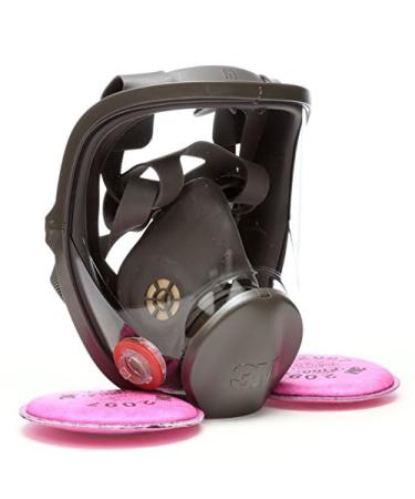 3M Full Face Respirator Kit 6800 Reusable Medium + 4 Particulate Filters 2097 P100 - Ideal for Mold Remediation & Asbestos Protection - Buy Online on GoSupps.com