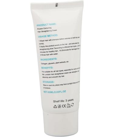 Repair Damaged Hair with Correcting Smoothing Straightening Cream 60ml - Buy Online on GoSupps.com