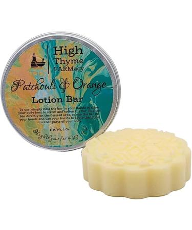 All-Natural Patchouli & Orange Lotion Bar | Waterless Moisturizing Beeswax Lotion for Dry Skin | Eco-Friendly Travel Massage Bar - Buy Online on GoSupps.com