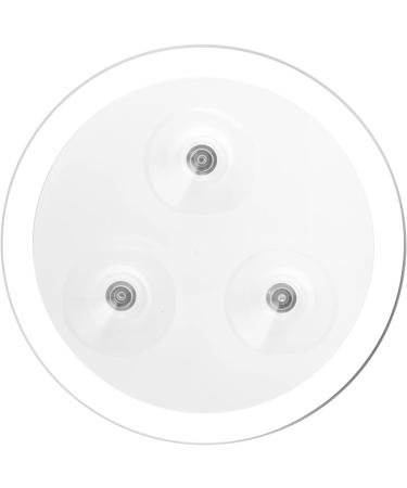 6-Inch Snowflakes Travel Magnifying Mirror with 15x Magnification and Suction Cups for Easy Makeup Application and Precision Grooming - Buy Online on GoSupps.com
