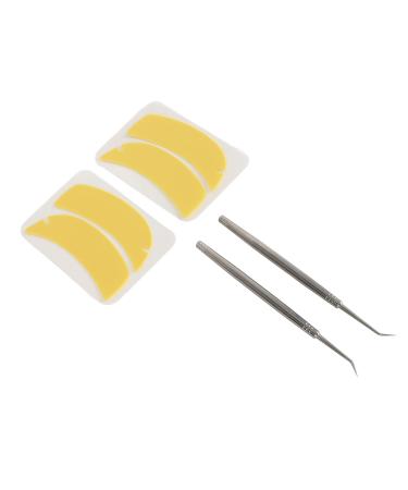 2 Pairs U Shape Eyelash Curling & Perming Pads | Universal Eyelash Extensions Tool - Perfect for International Shipping - Buy Online on GoSupps.com