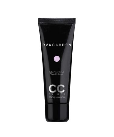CC Primer - Improves Your Complexion and Absorbs Excess Sebum - Minimizes Your Pores for Smooth Makeup Application - Soft Velvety Texture Gives Matte Finish - 106 Lillac - 1.01 oz