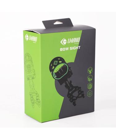 LWANO 5 Pin Bow Sight with Rheostat Light and Reversible Mount - Precision Accuracy for Archery Enthusiasts - Buy Online on GoSupps.com