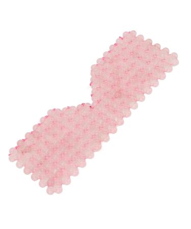 Verdant Touch Jadestone Eye Flap - Cooling Blindfold for Tired Eyes & Dark Circles | Portable Pink Jadestone Relief - Buy Online on GoSupps.com