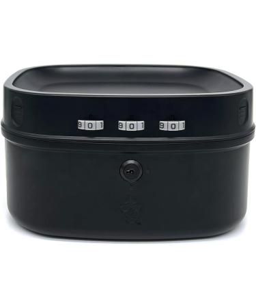 Stash Monkey Airtight Lockable Organizer Box with Tray & Rack - Ultimate Storage Solution for International Shipping - Buy Online on GoSupps.com