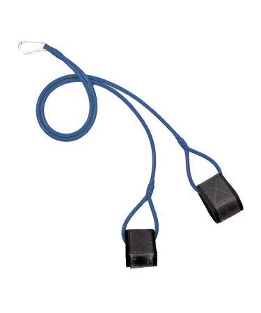 Hislaves Baseball trainer rope portable clamping rope baseball wurfing pitching training elastic belt arm coach rope gym gym blue