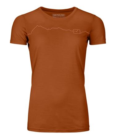 ORTOVOX 150 Cool Mountain TS W Boxer Mixte M Marron (Bristle Brown)