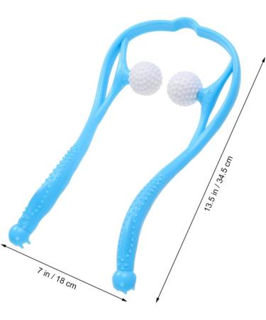 Buy Inoomp 6 STK Pressure Point Massage Device - Trigger Point & Shoulder Pain Relief | Handheld Back & Neck Massager (Pink & Blue) - Buy Online on GoSupps.com