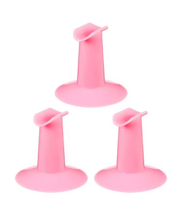 Milisten 3pcs Plastic Nail Art Finger Rest Stand Toe Separators for Painting Salon Diy Finger