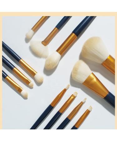 Buy 12-Piece Makeup Brush Set - Soft Hair Blush Loose Powder & Foundation Brushes - Ideal for Flawless Application - Worldwide Shipping Available - Buy Online on GoSupps.com