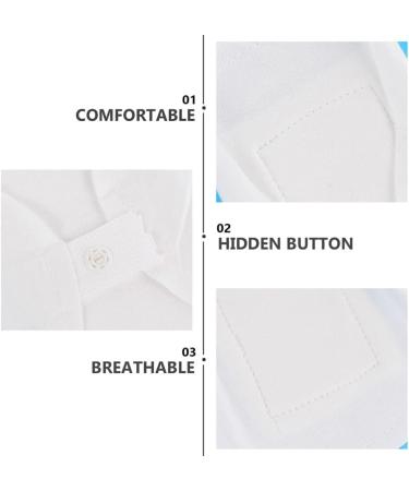 Operitacx 3Pcs Reusable Sanitary Pads Set | Washable Mama Cloth | Cotton Panty Liners | Incontinence Pads | 27x7x1cm - Buy Online on GoSupps.com