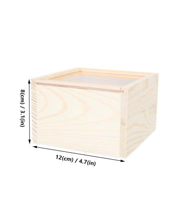Lurrose Cotton Storage Box for Nail Wiping - Clear Container with Lid for Cotton Pads & Nail Polish Remover - Perfect Cosmetics Organizer - Buy Online on GoSupps.com