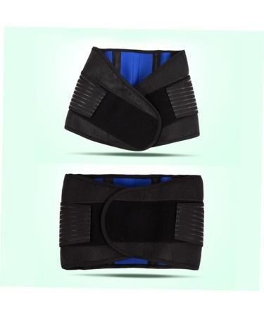 Buy Adjustable XXL Lumbar Support Brace - Back & Fitness Waist Support Belt | Sports Back Brace & Strap for Lower Back Pain Relief - Buy Online on GoSupps.com