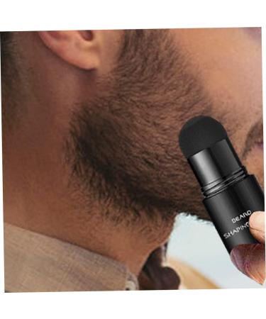 Beard Shadow Powder Instant Hair Line Shadow Stain-Proof Root Touchup Beard Shaping Filler for Thinning Dark Brown - Buy Online on GoSupps.com