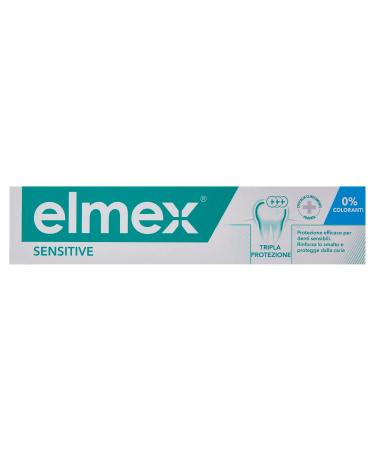 Dentifricio protects the smalto and the gums together dentali scoperti and denti sensitive sensitive plus 75 ml by Elmex