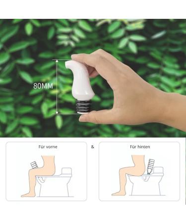 Taharet2go | Universal Mobile Bidet Bottle Attachment - Fit All PET Sizes | 6 Seals for Ultimate Cleanliness - Buy Online on GoSupps.com