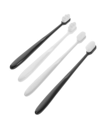 Healvian 4 piece of soft toothbrush toothbrush toothbrush toothbrush extra soft super hard toothbrush children's toothbrush toothbrush with soft bristles for adults small toothbrush 1 piece (1 Pack)