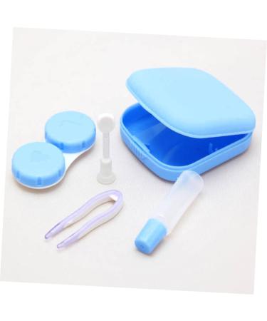 Partykindom 2-Part Contact Lens Case Set - Durable Lens Holder & Storage Box for Safe Lentil Care - Buy Online on GoSupps.com