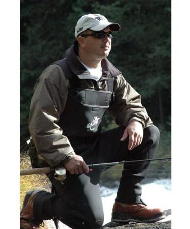 Caddis Men's Green Neoprene Stocking Foot Wader Medium - Durable Waterproof Fishing Gear - Buy Online on GoSupps.com