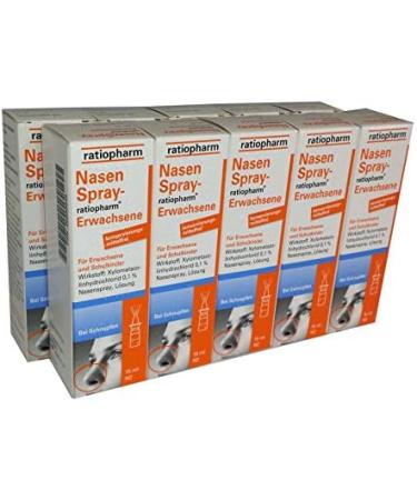 Buy NASAL SPRAY ratiopharm for Sinusitis - Value Pack 10x15ml for Adults | Fast International Shipping - Buy Online on GoSupps.com