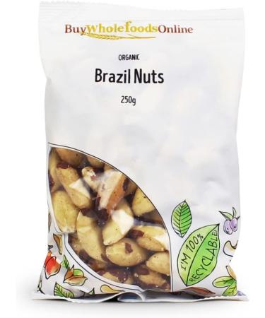Organic Brazil Nuts 250g (BWFO) - Buy Online on GoSupps.com