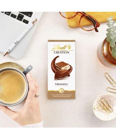 Lindt - CREATION Tiramisu Tablet - Milk Chocolate 150g - Buy Online on GoSupps.com