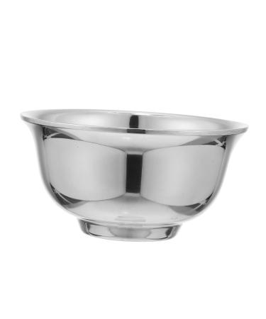 Skisuno impact bowl stainless steel container Razor shell for men shaving foam shaving rapids soap facial cleaning towels razor cup for beard rustproof steel shaving cup cup man