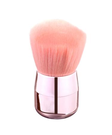 Housoutil Mushroom Head Makeup Brush Fluffy Makeup Brush Fluffy Powder Brush Makeup Brushed Buffing Brush Highlighter Brush Makeup Tool Pink Mild Artificial Fiber Contouring Brush