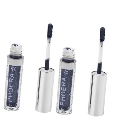 Beavorty Makeup Eyeshadow 2pcs metallic eyeliner Glow Liquid Eye Shadow glow eye powder liquid eyeliner pigment diamond 1 count (Pack of 1) As Shownx2pcs