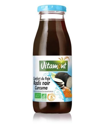 VITAMONT - LIVER COMFORT DRINK BLACK RADISH TURMERIC 50CL