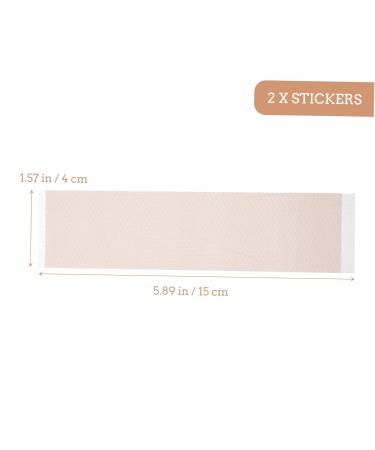 2pcs Waterproof Silica Gel Scar Repair Tape | Silicone Scar Strips Patch Bandages for Body | Nursing Stickers for Scar Management - Buy Online on GoSupps.com