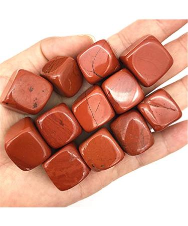 Stone Crafts Natural Red Jasper Crystal Tumbled Stone Gemstone Chip Stones and Crystals Natural Luster