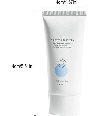 Nictules 50ml Facial Sunscreen SPF50+ Body Facial Sunscreen Summer sunscreen SPF 50+ facial care sunscreen gift for women girl Andanl - Buy Online on GoSupps.com