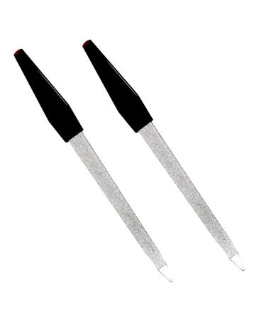 Pinkee's (2 Pack) 6 inch Stainless Steel Metal Nail File for Fingernails Toenails Scraping Strengthening Finger Manicure File - Buy Online on GoSupps.com