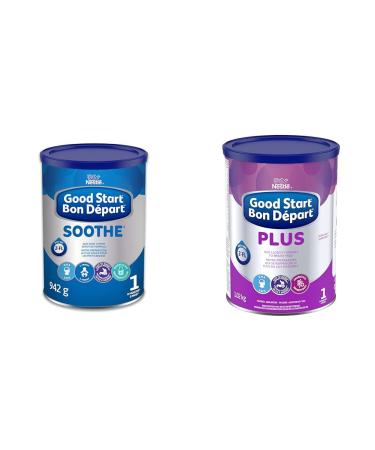 GOOD START SOOTHE Baby Formula Powder 0+ months 942 g Packaging May Vary & PLUS 1 Powder Baby Formula Easy to Digest