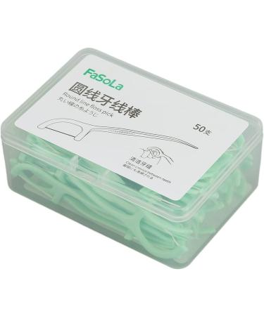50 Dental Pics & Floss - High Wear Resistance No Break Effective Plaque Removal - Dental Cleaning Set with Storage Box for Adults - Buy Online on GoSupps.com
