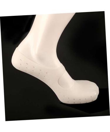 Beaupretty White Socks Socks for Dry Cracked Feet Shoe Insoles Sea Fishing Line Shoe Inserts Silicone Socks Silicone Boat Socks Cracked Foot Socks Heel White White Sock M - Buy Online on GoSupps.com