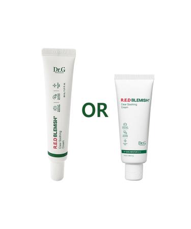 Dr.G RED Blemish Clear Soothing Cream 30ml | Moisturizing Recovery Cream for Acne-Prone Skin | Cica Soothing Moisturizer | Korean Skincare & K-Beauty - Buy Online on GoSupps.com