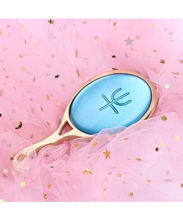 Sailor Moon Blue Pearl Butterfly Handheld Makeup Mirror - Oval Cosmetic Mirror for Beauty Dresser Travel - Espelho - Buy Online on GoSupps.com
