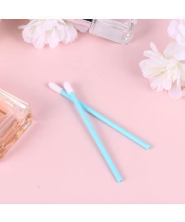 200pcs Lipstick Applicator Lip Brush Kit - High-Quality Makeup Tool - 9X0.4CM Blue for Flawless Application - Buy Online on GoSupps.com