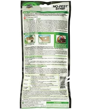 Hot Shot No-Pest Strip 2 - 2.29 oz - Kills Flying and Crawling Insects - Controlled Release Technology - Buy Online on GoSupps.com