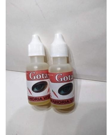 2 Botellitas de gotas de Zanahoria para mejorar la vista