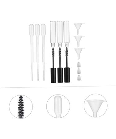 FOMIYES 9pcs Mascara Tube Refillable Eyelash Liquid Transfer Dropper Eyelash Tube Eye Black Plastic - Buy Online on GoSupps.com