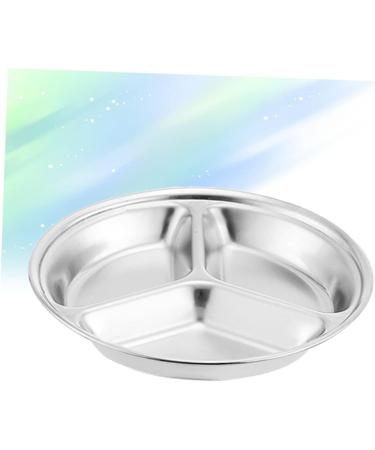 Milisten 3pcs Seasoning Sauce Dishes Stainless Traveling Olive Dipping Dishes Trip Food Sauce Dish Wasabi Mustard Flavor Dish Snack Plates Restaurants Seasoning Bowl Seasoning Dish Grid Mx3pcs Silverx3pcs - Buy Online on GoSupps.com