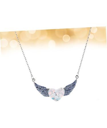 CALLARON A Necklace Necklaces Women Necklace Women Rhinestone Chain Pendant Miss Jewelry Korean Fashion - Buy Online on GoSupps.com