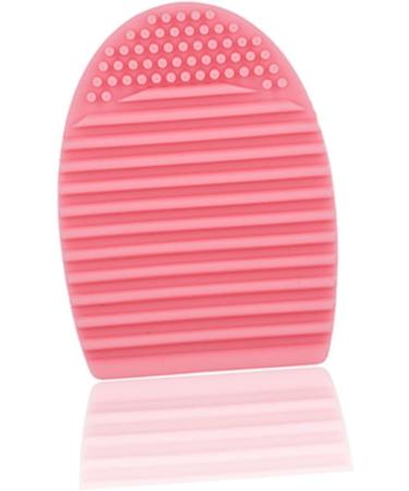 Angoily Cleaning Tools Brush Cleaning Scrubber Silicone Makeup Brush Cleaner Brush Cleaner Egg Limpiador De Brochas De Maquillaje Make up Travel Scrub Board Pink Electric - Buy Online on GoSupps.com