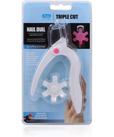 Nail Clipper Acrylic Nail Cutter with Nail Rest 3 Cuting Styles Anti-Splashing Stainless Steel Nail Tips False Nails Trimmer Nail Art Manicure Tools for Salon or Home - Buy Online on GoSupps.com