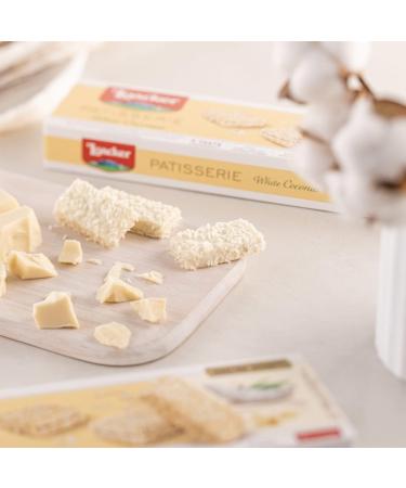 Loacker Patisserie White Coconut Wafers - Delicious White Chocolate Wafers With Coconut Cream - Mouth-Filling Consistency - Sweet Gift for Everyone - 12 x 100 grams - Buy Online on GoSupps.com